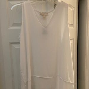 Micheal Kors. Size L. See through bottom hem. New.